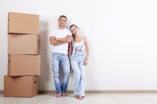 Boxes and moving supplies for removals and storage in Elmstead