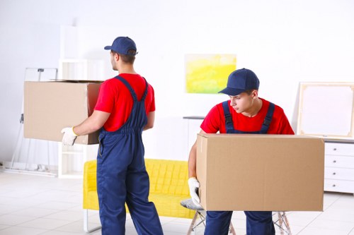 Local man and van loading items for a move in Elmstead