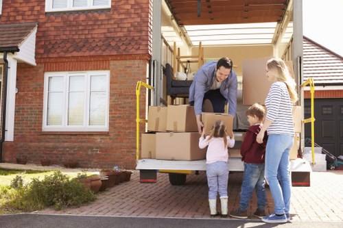 Stacked storage boxes representing Elmstead storage solutions