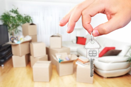 Packing and preparation for removals in Elmstead