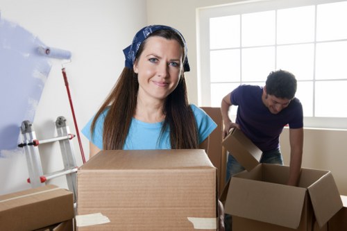 Apartment relocation scene for Elmstead removals