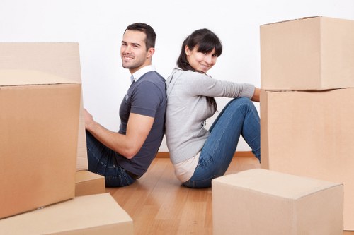 Customer-focused storage space representing Elmstead Storage services